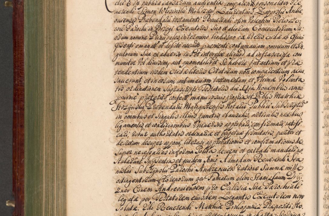 Zdjęcie nr 965 dla obiektu archiwalnego: Acta actorum episcopalium R. D. Andreae Trzebicki, episcopi Cracoviensis et ducis Severiae a die 29 Maii 1676 ad 1678 inclusive. Volumen VII