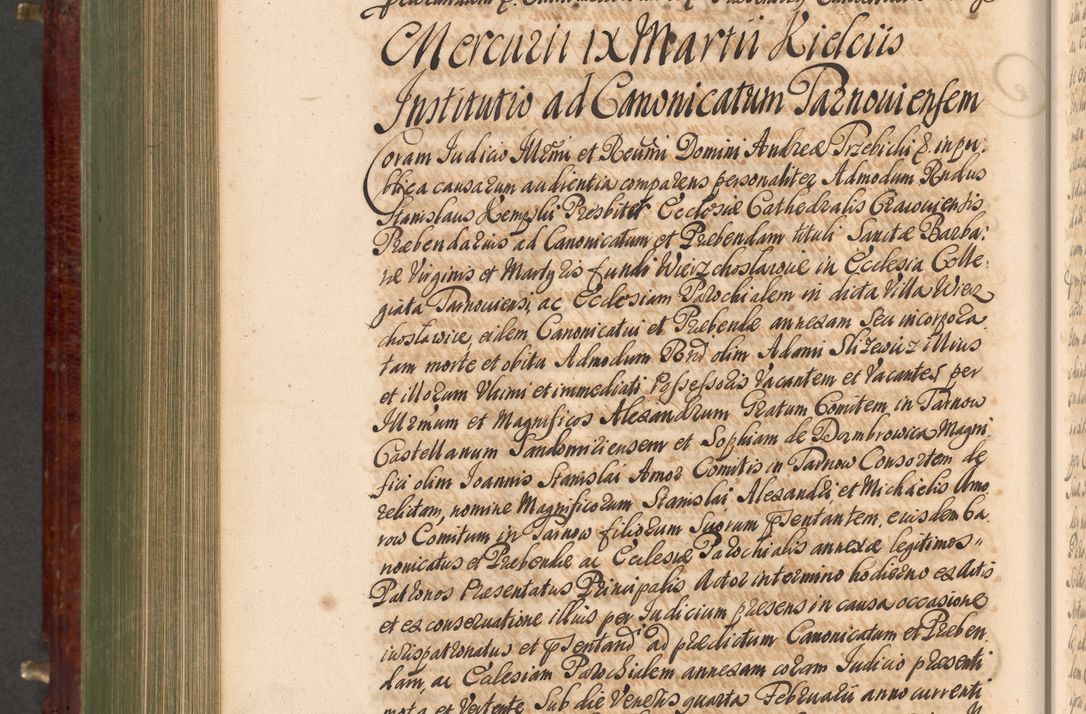 Zdjęcie nr 963 dla obiektu archiwalnego: Acta actorum episcopalium R. D. Andreae Trzebicki, episcopi Cracoviensis et ducis Severiae a die 29 Maii 1676 ad 1678 inclusive. Volumen VII