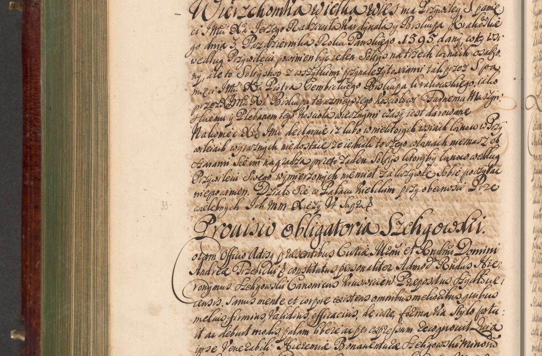 Zdjęcie nr 957 dla obiektu archiwalnego: Acta actorum episcopalium R. D. Andreae Trzebicki, episcopi Cracoviensis et ducis Severiae a die 29 Maii 1676 ad 1678 inclusive. Volumen VII