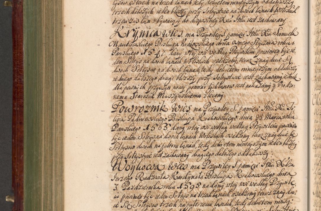 Zdjęcie nr 951 dla obiektu archiwalnego: Acta actorum episcopalium R. D. Andreae Trzebicki, episcopi Cracoviensis et ducis Severiae a die 29 Maii 1676 ad 1678 inclusive. Volumen VII