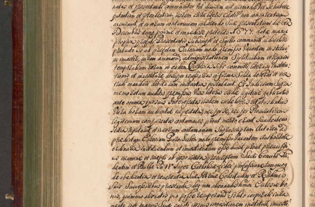Zdjęcie nr 927 dla obiektu archiwalnego: Acta actorum episcopalium R. D. Andreae Trzebicki, episcopi Cracoviensis et ducis Severiae a die 29 Maii 1676 ad 1678 inclusive. Volumen VII