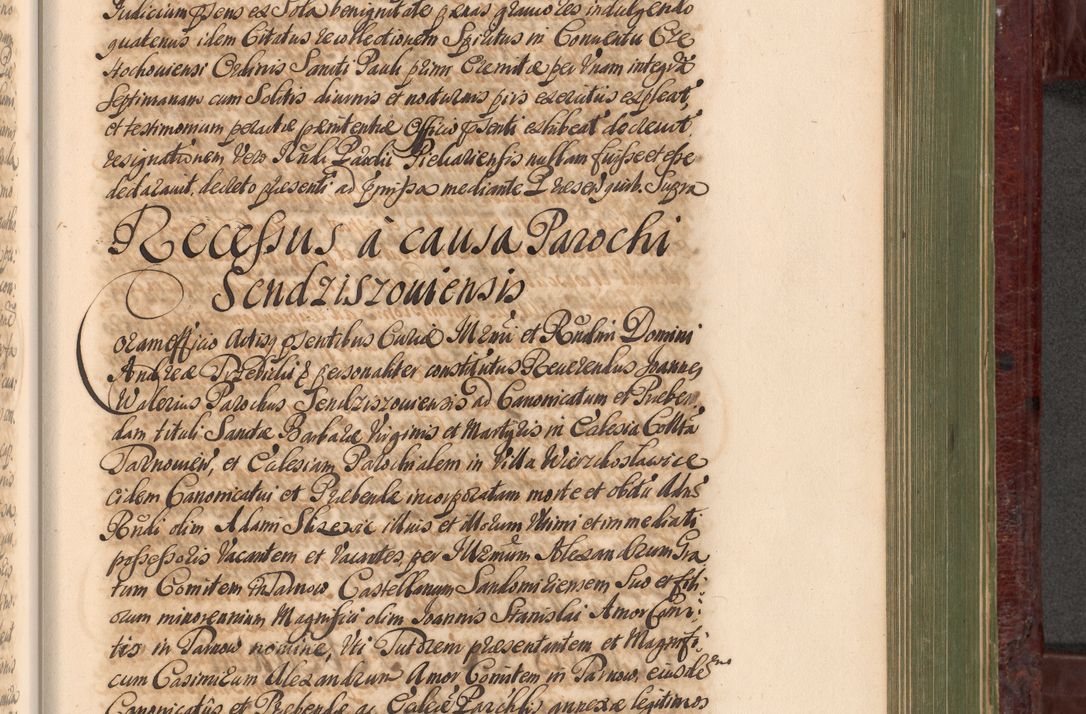 Zdjęcie nr 922 dla obiektu archiwalnego: Acta actorum episcopalium R. D. Andreae Trzebicki, episcopi Cracoviensis et ducis Severiae a die 29 Maii 1676 ad 1678 inclusive. Volumen VII