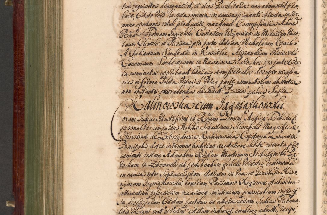 Zdjęcie nr 919 dla obiektu archiwalnego: Acta actorum episcopalium R. D. Andreae Trzebicki, episcopi Cracoviensis et ducis Severiae a die 29 Maii 1676 ad 1678 inclusive. Volumen VII