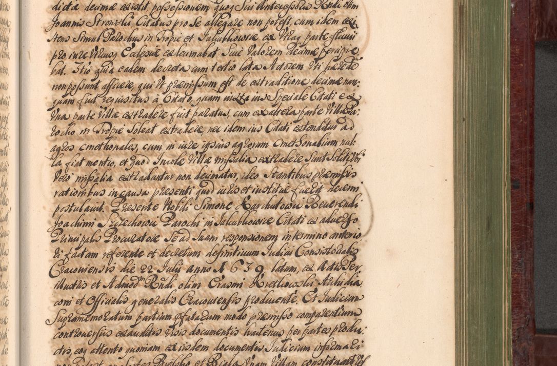 Zdjęcie nr 918 dla obiektu archiwalnego: Acta actorum episcopalium R. D. Andreae Trzebicki, episcopi Cracoviensis et ducis Severiae a die 29 Maii 1676 ad 1678 inclusive. Volumen VII