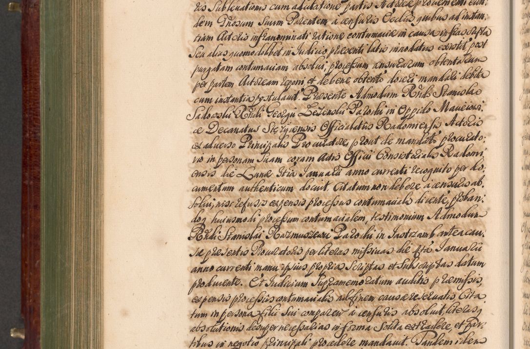 Zdjęcie nr 915 dla obiektu archiwalnego: Acta actorum episcopalium R. D. Andreae Trzebicki, episcopi Cracoviensis et ducis Severiae a die 29 Maii 1676 ad 1678 inclusive. Volumen VII