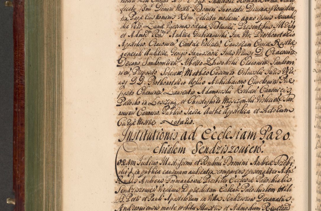 Zdjęcie nr 913 dla obiektu archiwalnego: Acta actorum episcopalium R. D. Andreae Trzebicki, episcopi Cracoviensis et ducis Severiae a die 29 Maii 1676 ad 1678 inclusive. Volumen VII