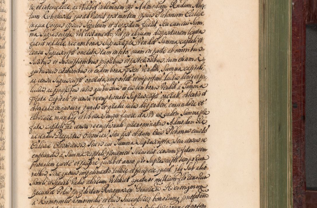 Zdjęcie nr 906 dla obiektu archiwalnego: Acta actorum episcopalium R. D. Andreae Trzebicki, episcopi Cracoviensis et ducis Severiae a die 29 Maii 1676 ad 1678 inclusive. Volumen VII