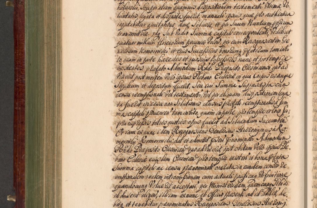 Zdjęcie nr 905 dla obiektu archiwalnego: Acta actorum episcopalium R. D. Andreae Trzebicki, episcopi Cracoviensis et ducis Severiae a die 29 Maii 1676 ad 1678 inclusive. Volumen VII