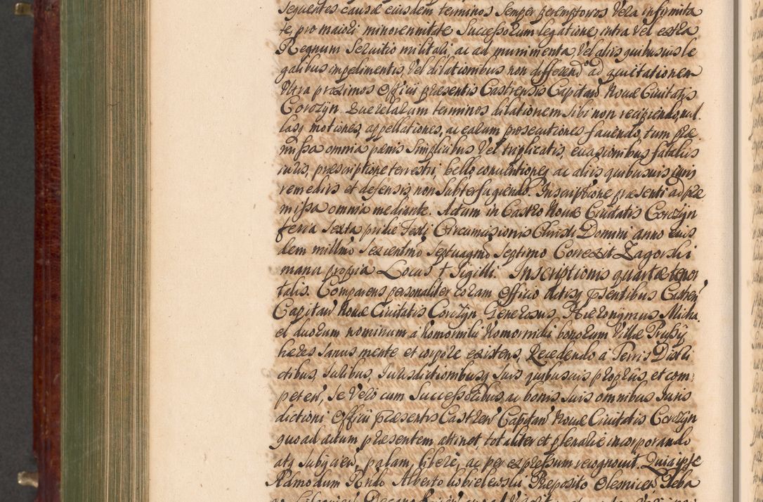Zdjęcie nr 903 dla obiektu archiwalnego: Acta actorum episcopalium R. D. Andreae Trzebicki, episcopi Cracoviensis et ducis Severiae a die 29 Maii 1676 ad 1678 inclusive. Volumen VII