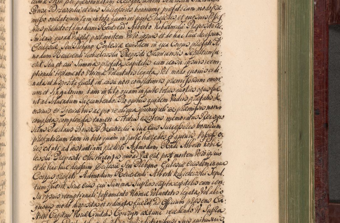 Zdjęcie nr 902 dla obiektu archiwalnego: Acta actorum episcopalium R. D. Andreae Trzebicki, episcopi Cracoviensis et ducis Severiae a die 29 Maii 1676 ad 1678 inclusive. Volumen VII