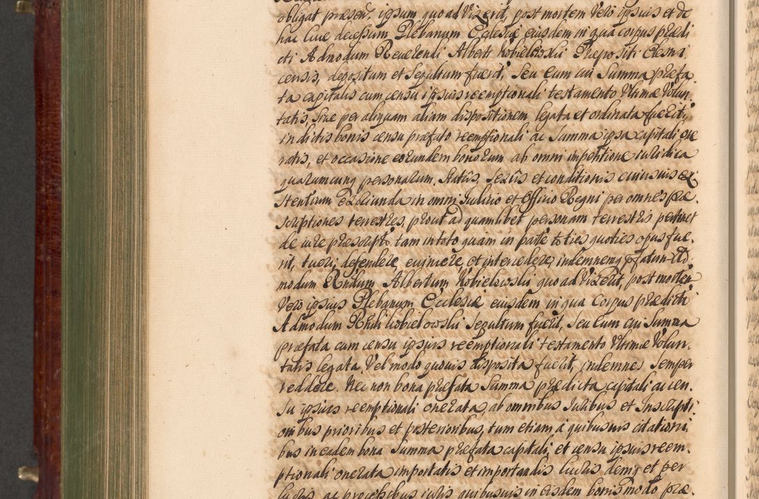 Zdjęcie nr 901 dla obiektu archiwalnego: Acta actorum episcopalium R. D. Andreae Trzebicki, episcopi Cracoviensis et ducis Severiae a die 29 Maii 1676 ad 1678 inclusive. Volumen VII