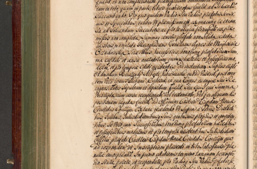 Zdjęcie nr 893 dla obiektu archiwalnego: Acta actorum episcopalium R. D. Andreae Trzebicki, episcopi Cracoviensis et ducis Severiae a die 29 Maii 1676 ad 1678 inclusive. Volumen VII