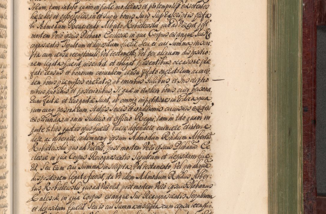 Zdjęcie nr 892 dla obiektu archiwalnego: Acta actorum episcopalium R. D. Andreae Trzebicki, episcopi Cracoviensis et ducis Severiae a die 29 Maii 1676 ad 1678 inclusive. Volumen VII