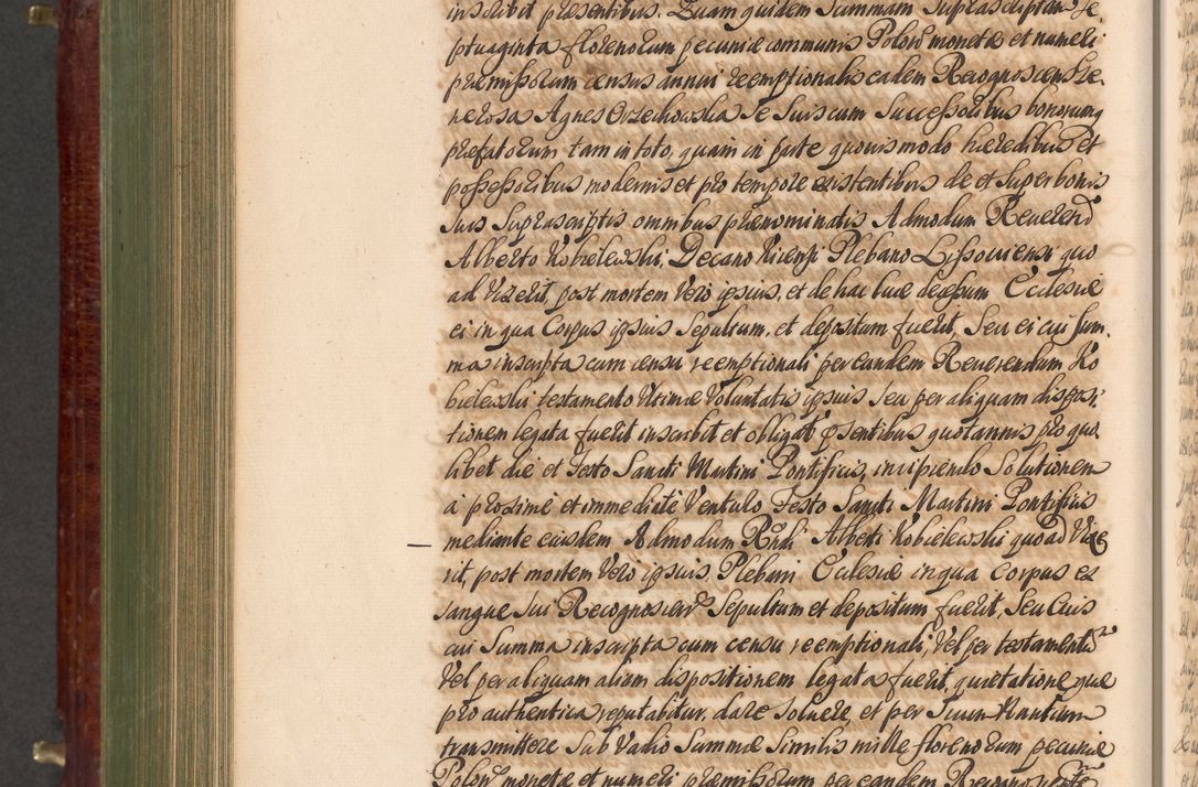 Zdjęcie nr 891 dla obiektu archiwalnego: Acta actorum episcopalium R. D. Andreae Trzebicki, episcopi Cracoviensis et ducis Severiae a die 29 Maii 1676 ad 1678 inclusive. Volumen VII