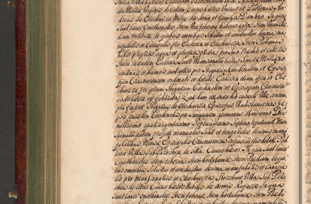Zdjęcie nr 889 dla obiektu archiwalnego: Acta actorum episcopalium R. D. Andreae Trzebicki, episcopi Cracoviensis et ducis Severiae a die 29 Maii 1676 ad 1678 inclusive. Volumen VII