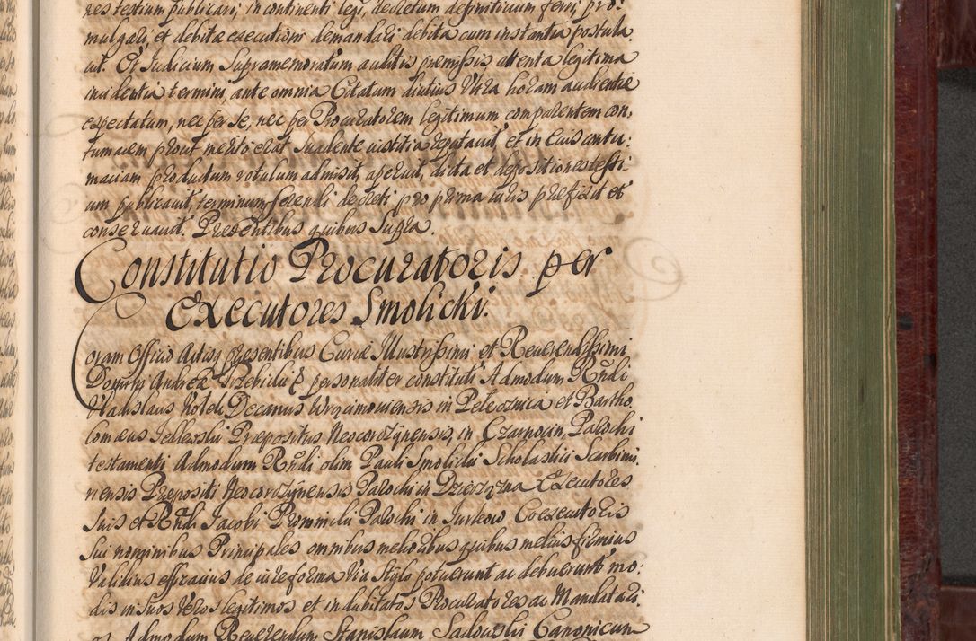 Zdjęcie nr 884 dla obiektu archiwalnego: Acta actorum episcopalium R. D. Andreae Trzebicki, episcopi Cracoviensis et ducis Severiae a die 29 Maii 1676 ad 1678 inclusive. Volumen VII