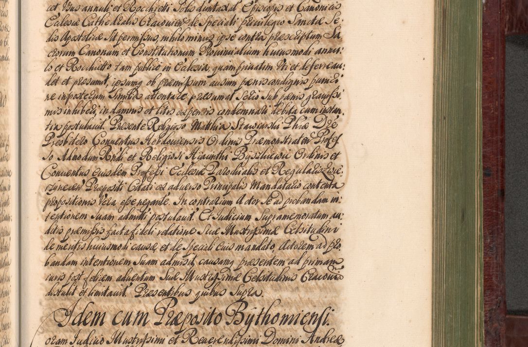 Zdjęcie nr 882 dla obiektu archiwalnego: Acta actorum episcopalium R. D. Andreae Trzebicki, episcopi Cracoviensis et ducis Severiae a die 29 Maii 1676 ad 1678 inclusive. Volumen VII