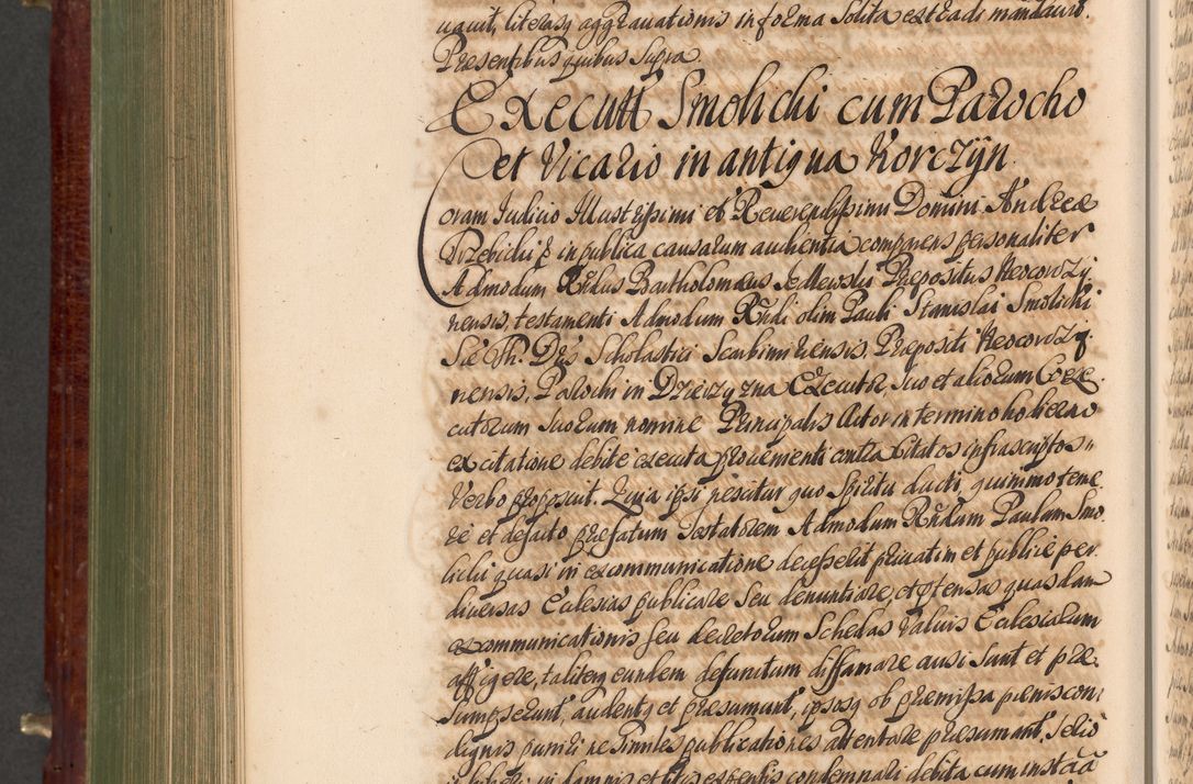 Zdjęcie nr 879 dla obiektu archiwalnego: Acta actorum episcopalium R. D. Andreae Trzebicki, episcopi Cracoviensis et ducis Severiae a die 29 Maii 1676 ad 1678 inclusive. Volumen VII