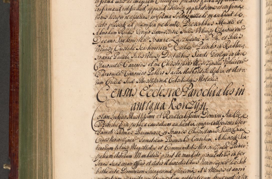 Zdjęcie nr 877 dla obiektu archiwalnego: Acta actorum episcopalium R. D. Andreae Trzebicki, episcopi Cracoviensis et ducis Severiae a die 29 Maii 1676 ad 1678 inclusive. Volumen VII