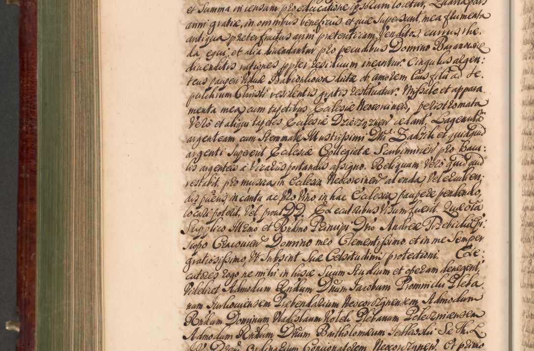 Zdjęcie nr 875 dla obiektu archiwalnego: Acta actorum episcopalium R. D. Andreae Trzebicki, episcopi Cracoviensis et ducis Severiae a die 29 Maii 1676 ad 1678 inclusive. Volumen VII