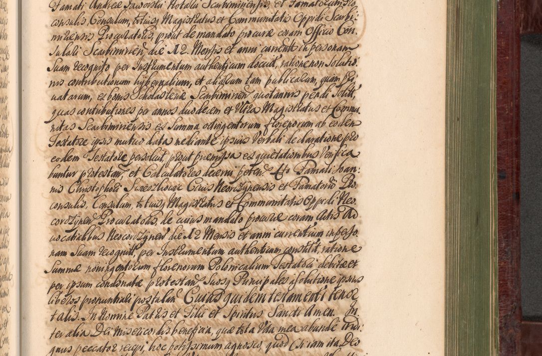 Zdjęcie nr 872 dla obiektu archiwalnego: Acta actorum episcopalium R. D. Andreae Trzebicki, episcopi Cracoviensis et ducis Severiae a die 29 Maii 1676 ad 1678 inclusive. Volumen VII
