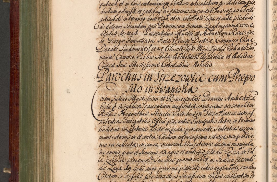Zdjęcie nr 865 dla obiektu archiwalnego: Acta actorum episcopalium R. D. Andreae Trzebicki, episcopi Cracoviensis et ducis Severiae a die 29 Maii 1676 ad 1678 inclusive. Volumen VII