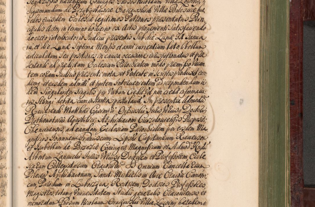 Zdjęcie nr 864 dla obiektu archiwalnego: Acta actorum episcopalium R. D. Andreae Trzebicki, episcopi Cracoviensis et ducis Severiae a die 29 Maii 1676 ad 1678 inclusive. Volumen VII