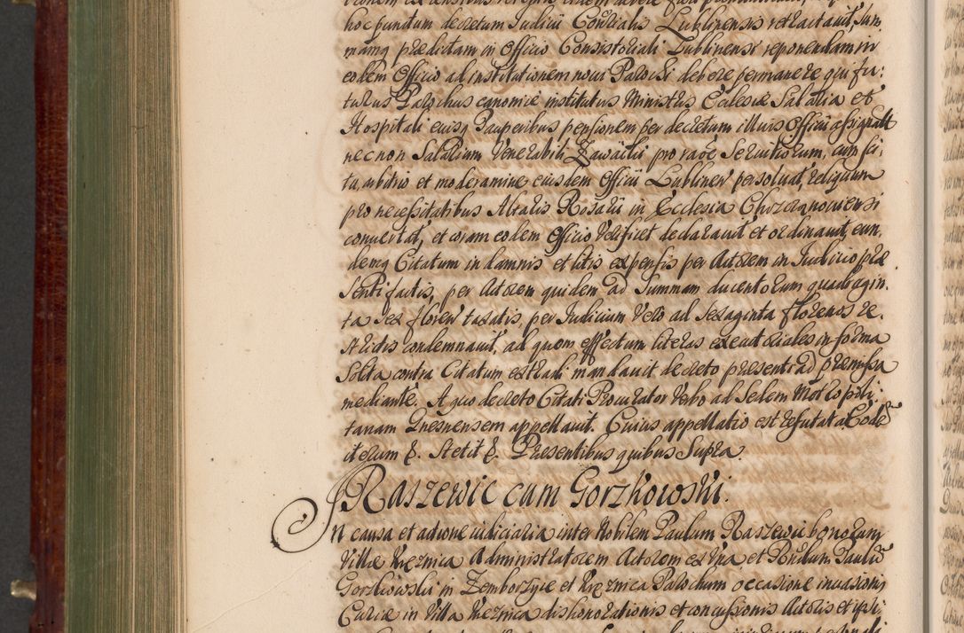 Zdjęcie nr 861 dla obiektu archiwalnego: Acta actorum episcopalium R. D. Andreae Trzebicki, episcopi Cracoviensis et ducis Severiae a die 29 Maii 1676 ad 1678 inclusive. Volumen VII