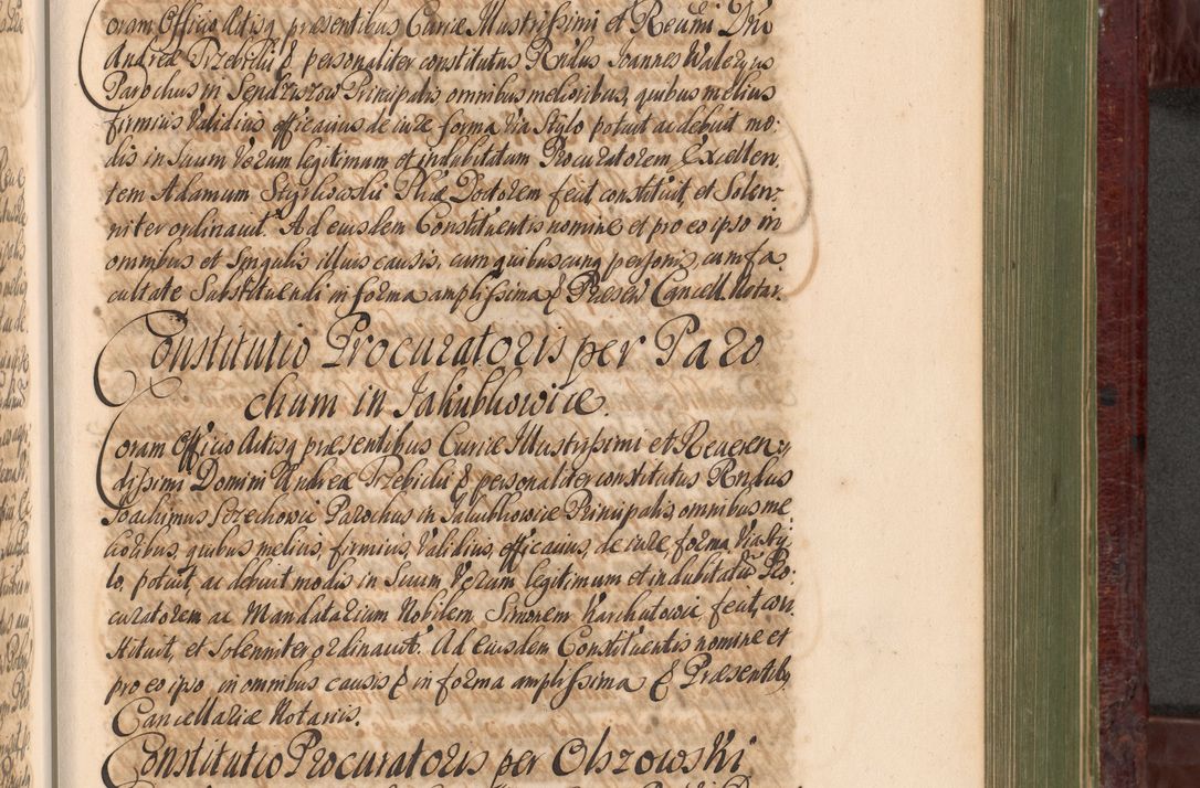 Zdjęcie nr 856 dla obiektu archiwalnego: Acta actorum episcopalium R. D. Andreae Trzebicki, episcopi Cracoviensis et ducis Severiae a die 29 Maii 1676 ad 1678 inclusive. Volumen VII