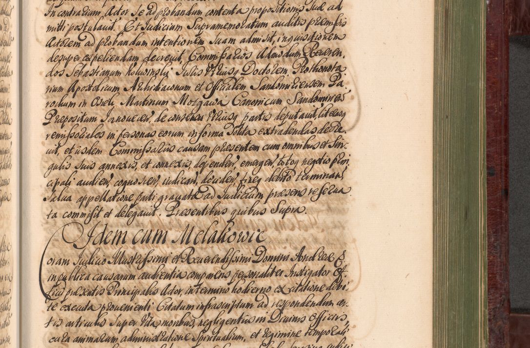 Zdjęcie nr 854 dla obiektu archiwalnego: Acta actorum episcopalium R. D. Andreae Trzebicki, episcopi Cracoviensis et ducis Severiae a die 29 Maii 1676 ad 1678 inclusive. Volumen VII