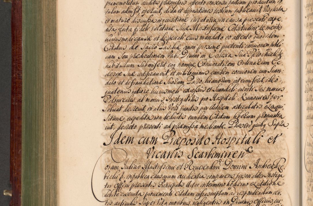 Zdjęcie nr 851 dla obiektu archiwalnego: Acta actorum episcopalium R. D. Andreae Trzebicki, episcopi Cracoviensis et ducis Severiae a die 29 Maii 1676 ad 1678 inclusive. Volumen VII