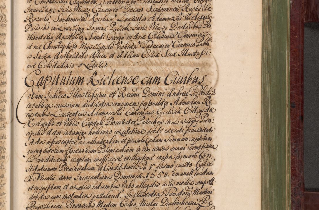 Zdjęcie nr 846 dla obiektu archiwalnego: Acta actorum episcopalium R. D. Andreae Trzebicki, episcopi Cracoviensis et ducis Severiae a die 29 Maii 1676 ad 1678 inclusive. Volumen VII