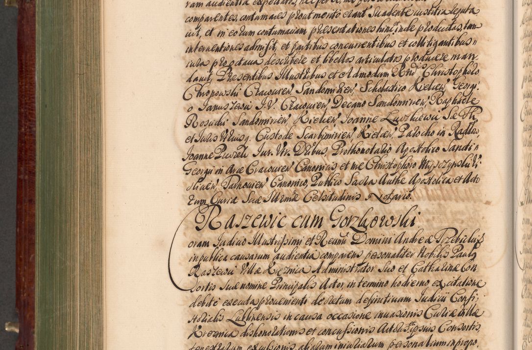 Zdjęcie nr 843 dla obiektu archiwalnego: Acta actorum episcopalium R. D. Andreae Trzebicki, episcopi Cracoviensis et ducis Severiae a die 29 Maii 1676 ad 1678 inclusive. Volumen VII