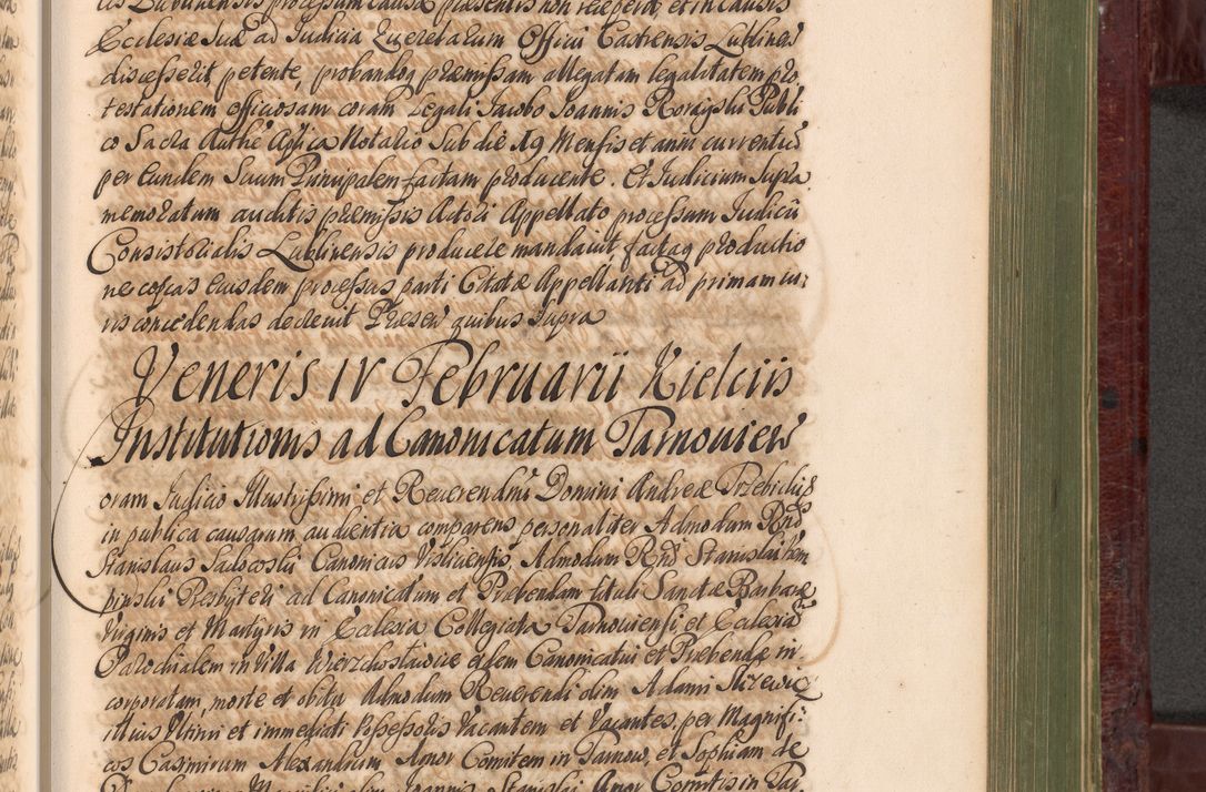 Zdjęcie nr 844 dla obiektu archiwalnego: Acta actorum episcopalium R. D. Andreae Trzebicki, episcopi Cracoviensis et ducis Severiae a die 29 Maii 1676 ad 1678 inclusive. Volumen VII
