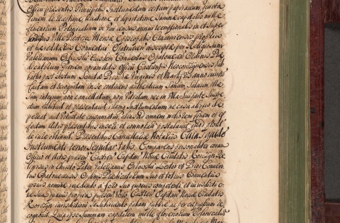 Zdjęcie nr 838 dla obiektu archiwalnego: Acta actorum episcopalium R. D. Andreae Trzebicki, episcopi Cracoviensis et ducis Severiae a die 29 Maii 1676 ad 1678 inclusive. Volumen VII