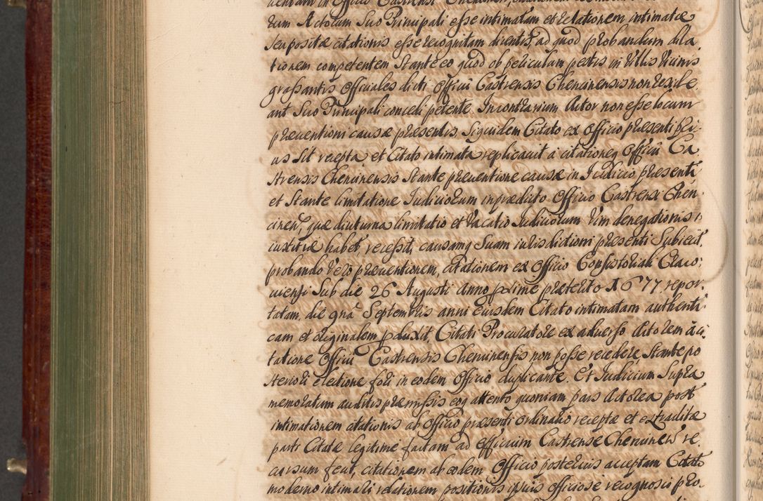 Zdjęcie nr 837 dla obiektu archiwalnego: Acta actorum episcopalium R. D. Andreae Trzebicki, episcopi Cracoviensis et ducis Severiae a die 29 Maii 1676 ad 1678 inclusive. Volumen VII