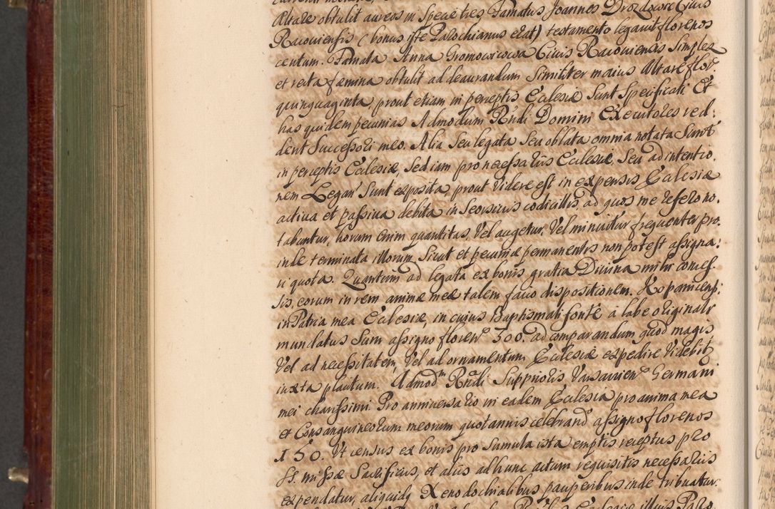 Zdjęcie nr 831 dla obiektu archiwalnego: Acta actorum episcopalium R. D. Andreae Trzebicki, episcopi Cracoviensis et ducis Severiae a die 29 Maii 1676 ad 1678 inclusive. Volumen VII