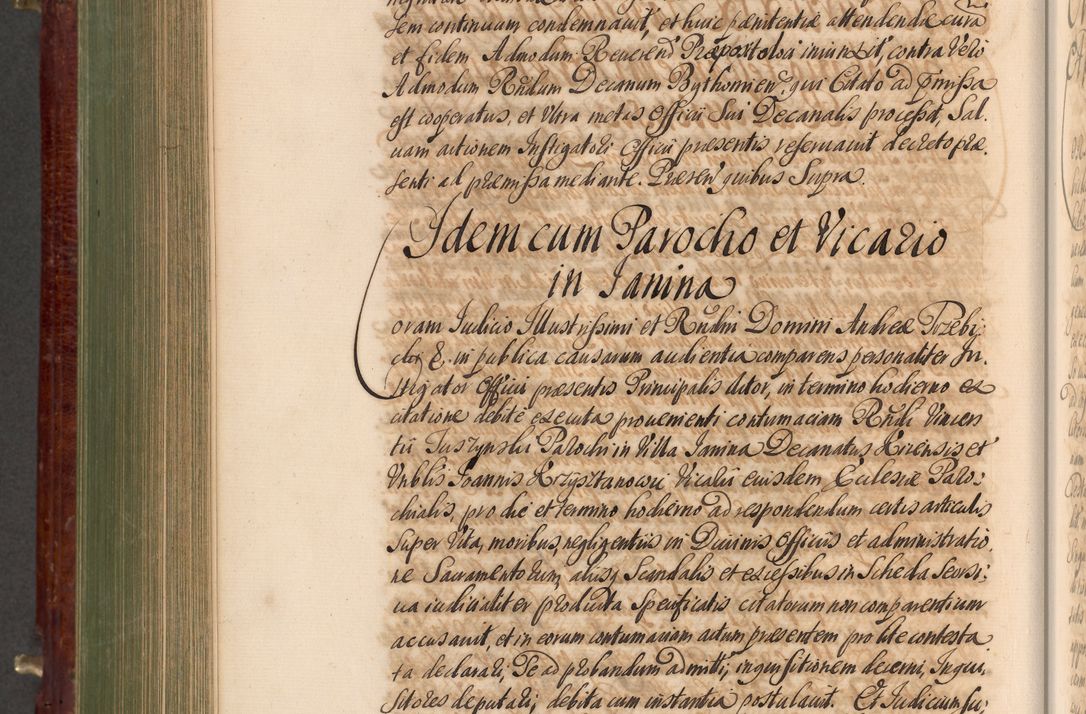 Zdjęcie nr 825 dla obiektu archiwalnego: Acta actorum episcopalium R. D. Andreae Trzebicki, episcopi Cracoviensis et ducis Severiae a die 29 Maii 1676 ad 1678 inclusive. Volumen VII