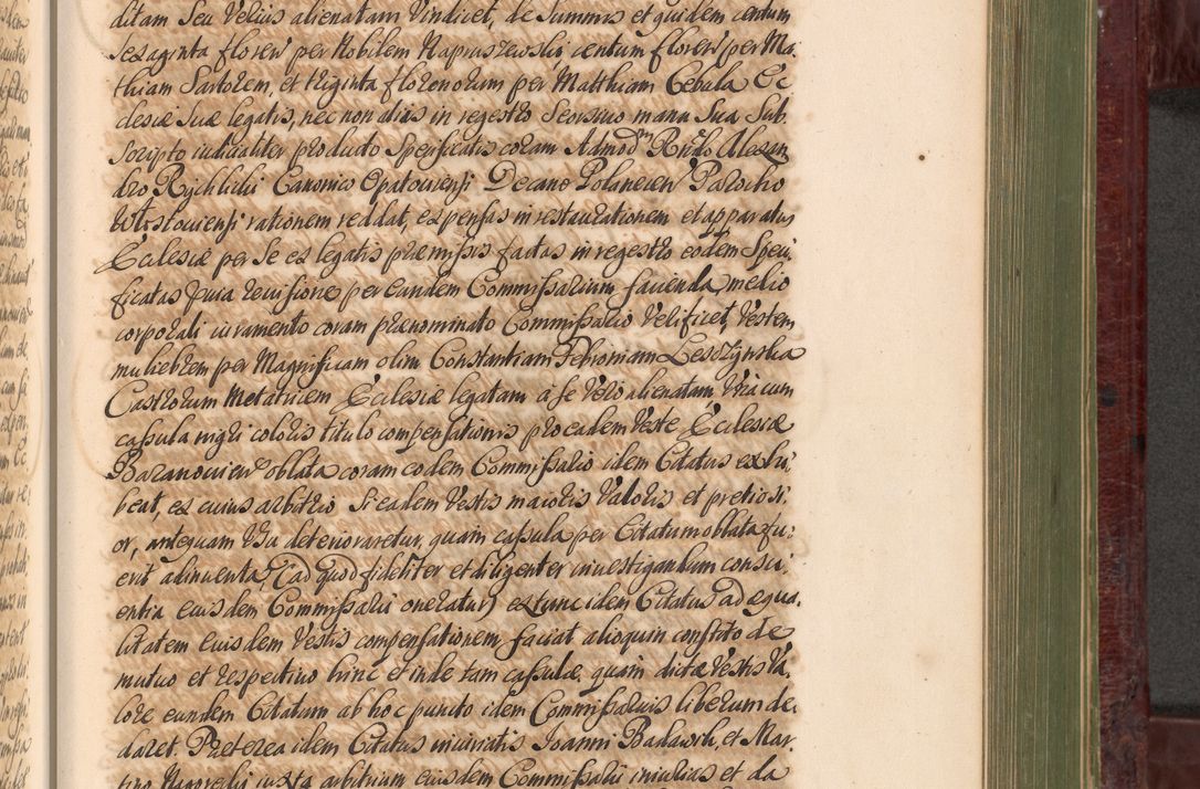 Zdjęcie nr 820 dla obiektu archiwalnego: Acta actorum episcopalium R. D. Andreae Trzebicki, episcopi Cracoviensis et ducis Severiae a die 29 Maii 1676 ad 1678 inclusive. Volumen VII