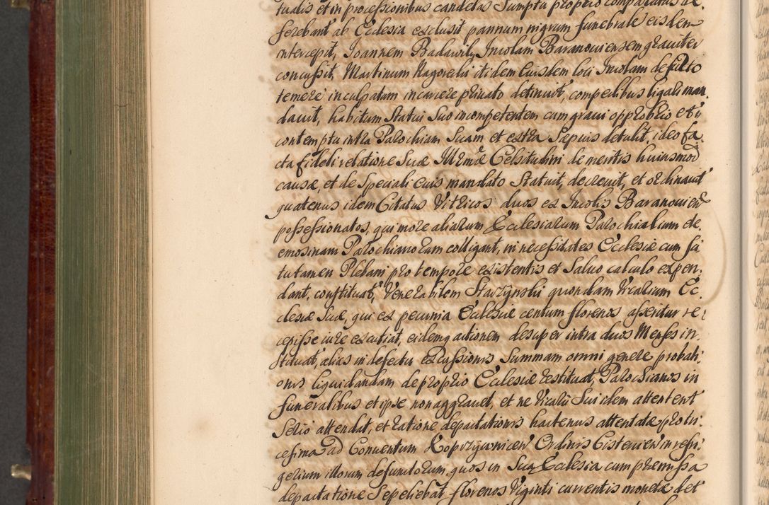 Zdjęcie nr 819 dla obiektu archiwalnego: Acta actorum episcopalium R. D. Andreae Trzebicki, episcopi Cracoviensis et ducis Severiae a die 29 Maii 1676 ad 1678 inclusive. Volumen VII