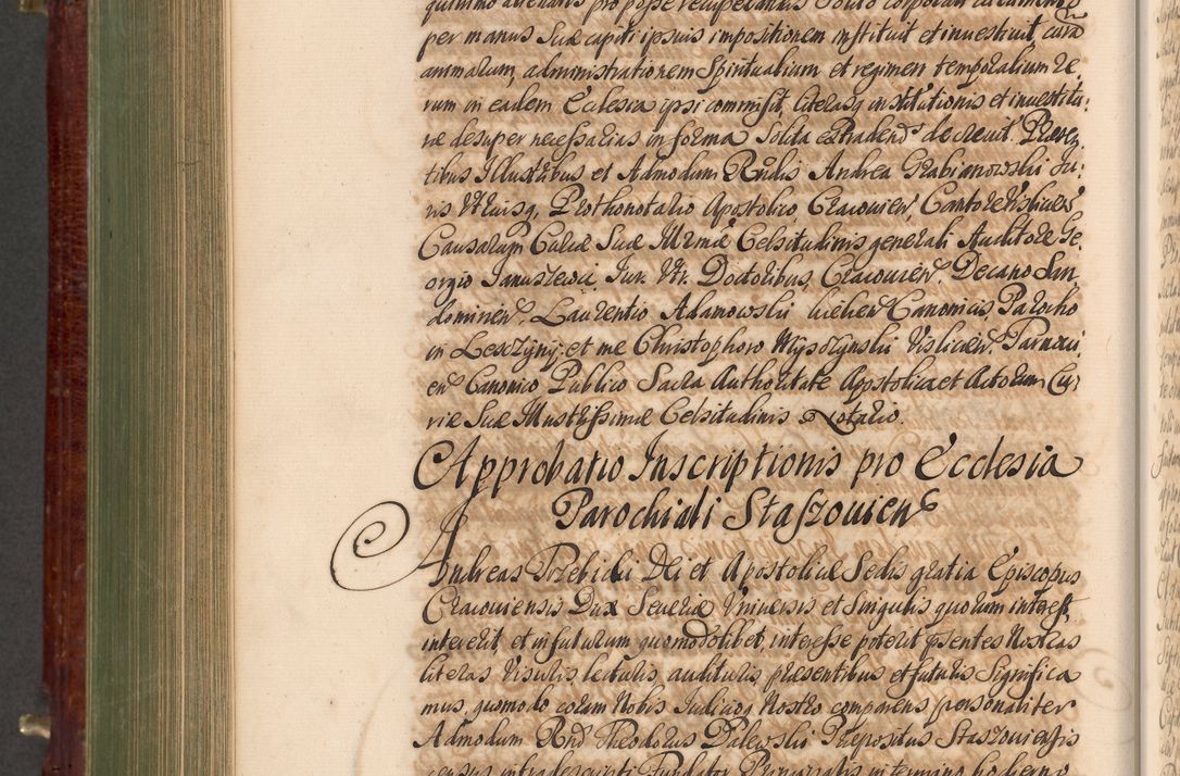 Zdjęcie nr 813 dla obiektu archiwalnego: Acta actorum episcopalium R. D. Andreae Trzebicki, episcopi Cracoviensis et ducis Severiae a die 29 Maii 1676 ad 1678 inclusive. Volumen VII