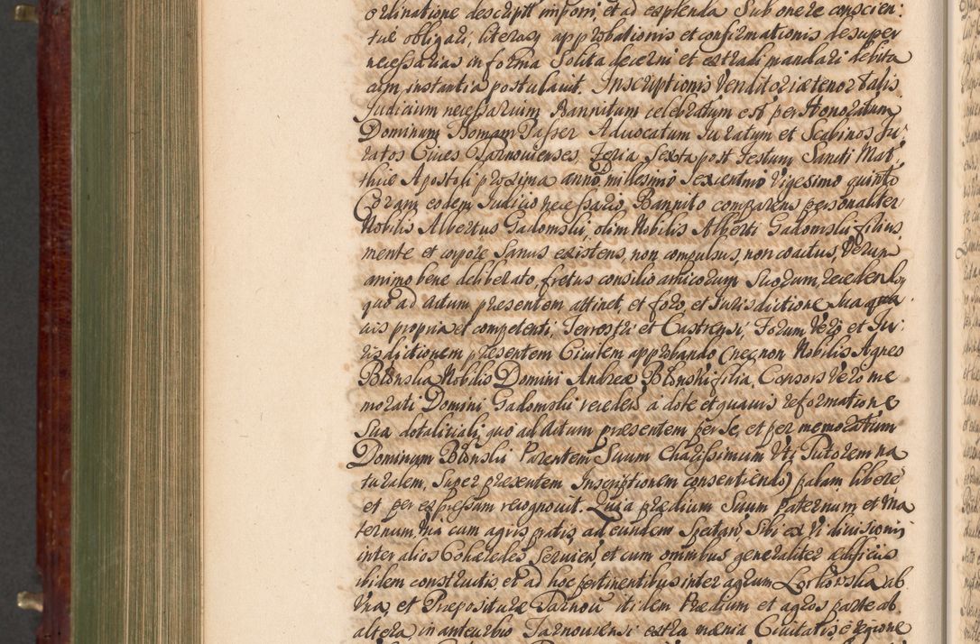 Zdjęcie nr 1007 dla obiektu archiwalnego: Acta actorum episcopalium R. D. Andreae Trzebicki, episcopi Cracoviensis et ducis Severiae a die 29 Maii 1676 ad 1678 inclusive. Volumen VII
