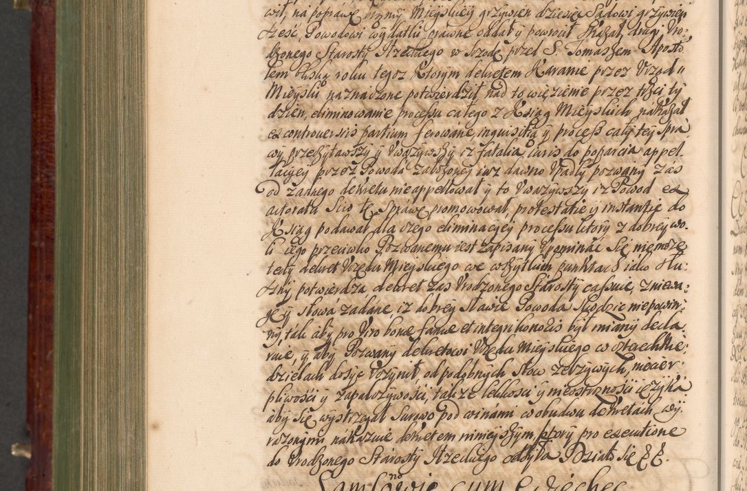 Zdjęcie nr 1205 dla obiektu archiwalnego: Acta actorum episcopalium R. D. Andreae Trzebicki, episcopi Cracoviensis et ducis Severiae a die 29 Maii 1676 ad 1678 inclusive. Volumen VII
