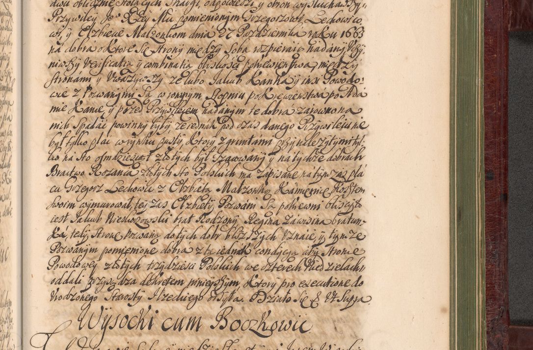 Zdjęcie nr 1204 dla obiektu archiwalnego: Acta actorum episcopalium R. D. Andreae Trzebicki, episcopi Cracoviensis et ducis Severiae a die 29 Maii 1676 ad 1678 inclusive. Volumen VII