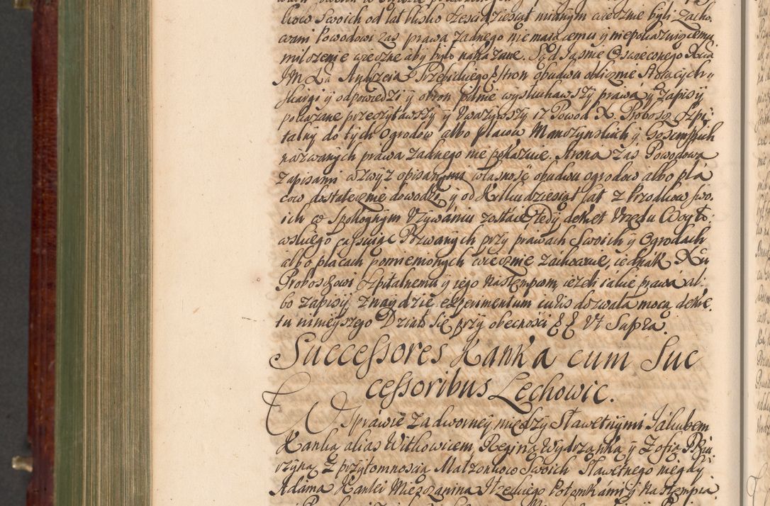 Zdjęcie nr 1203 dla obiektu archiwalnego: Acta actorum episcopalium R. D. Andreae Trzebicki, episcopi Cracoviensis et ducis Severiae a die 29 Maii 1676 ad 1678 inclusive. Volumen VII