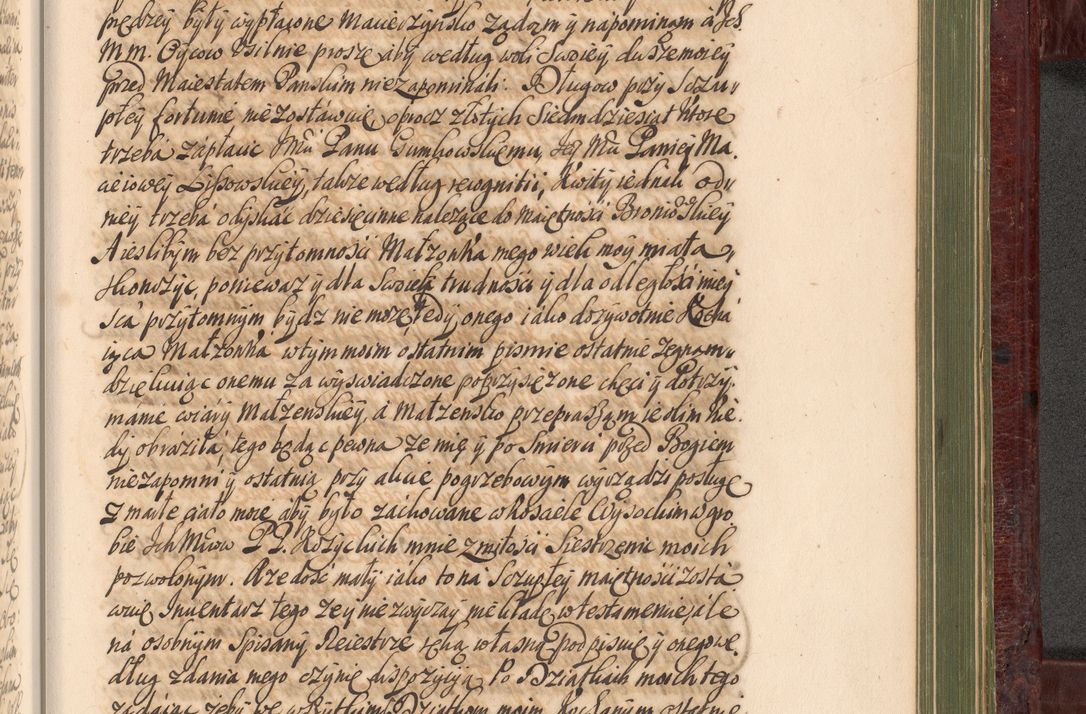 Zdjęcie nr 1188 dla obiektu archiwalnego: Acta actorum episcopalium R. D. Andreae Trzebicki, episcopi Cracoviensis et ducis Severiae a die 29 Maii 1676 ad 1678 inclusive. Volumen VII