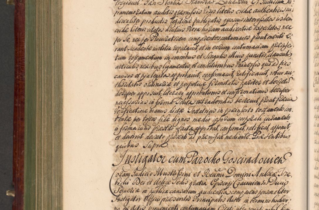 Zdjęcie nr 1189 dla obiektu archiwalnego: Acta actorum episcopalium R. D. Andreae Trzebicki, episcopi Cracoviensis et ducis Severiae a die 29 Maii 1676 ad 1678 inclusive. Volumen VII
