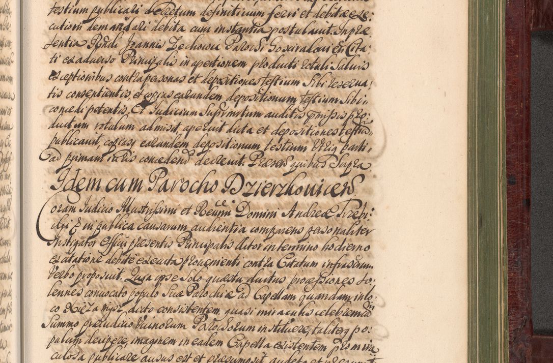 Zdjęcie nr 1180 dla obiektu archiwalnego: Acta actorum episcopalium R. D. Andreae Trzebicki, episcopi Cracoviensis et ducis Severiae a die 29 Maii 1676 ad 1678 inclusive. Volumen VII