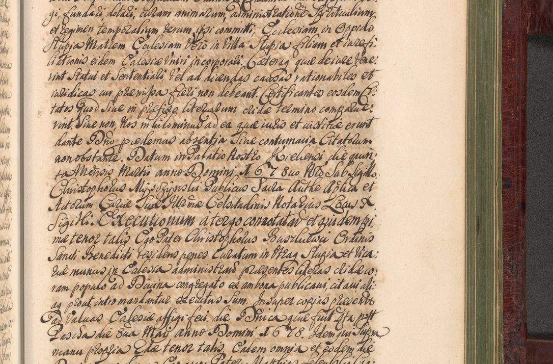 Zdjęcie nr 1164 dla obiektu archiwalnego: Acta actorum episcopalium R. D. Andreae Trzebicki, episcopi Cracoviensis et ducis Severiae a die 29 Maii 1676 ad 1678 inclusive. Volumen VII