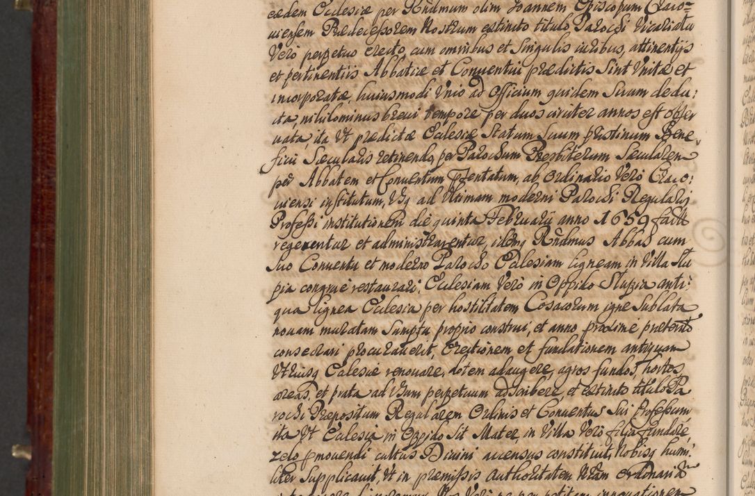 Zdjęcie nr 1161 dla obiektu archiwalnego: Acta actorum episcopalium R. D. Andreae Trzebicki, episcopi Cracoviensis et ducis Severiae a die 29 Maii 1676 ad 1678 inclusive. Volumen VII